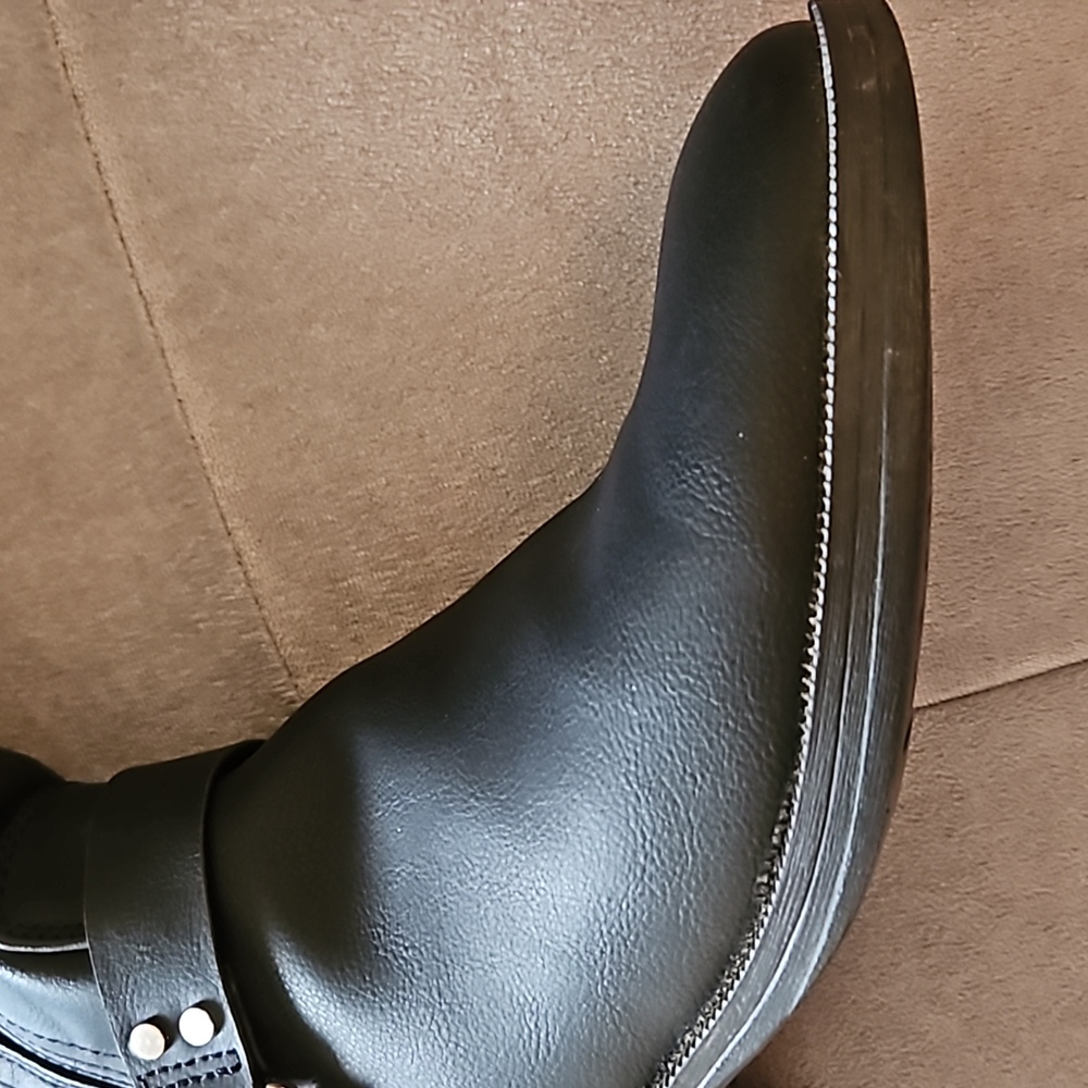 Circus by Sam Edelman Black Knee-High Heeled Boots - Picture 11 of 16